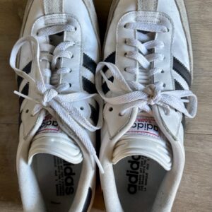 men's adidas samba classic white/black/white [772109] size 10