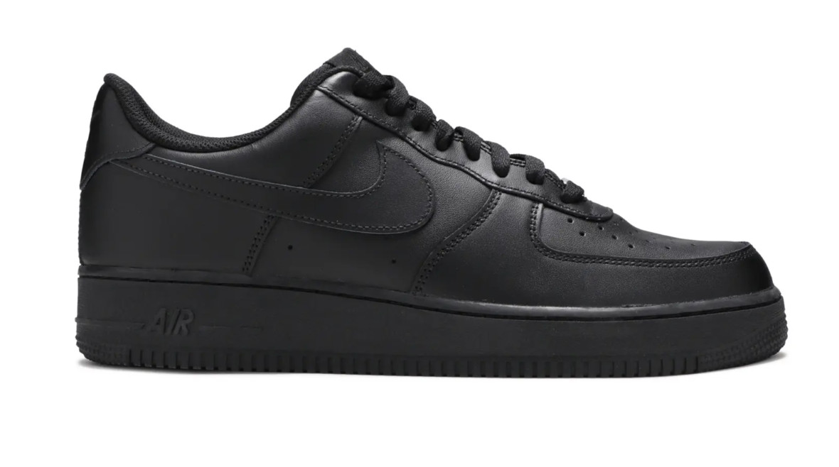 nike air force 1 low '07 black size 11, ds brand new nike air force 1 low '07 black size 11, ds brand new