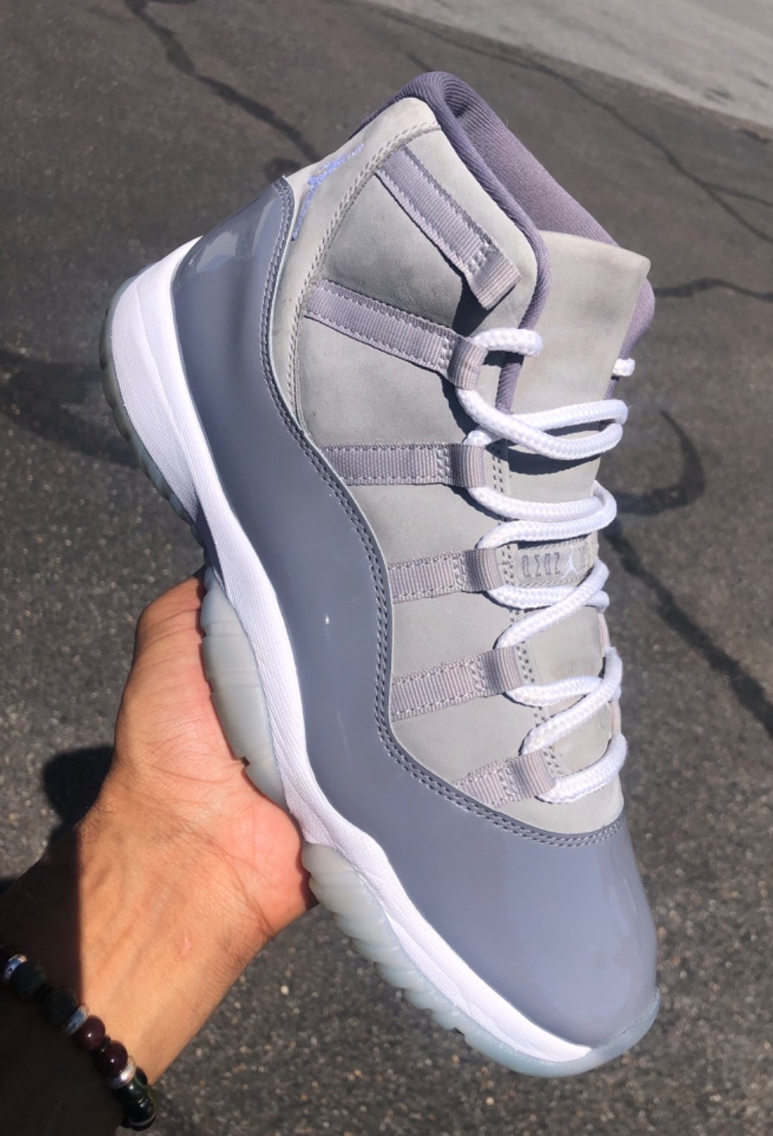 nike air jordan 11 retro 2021 “cool grey” men’s size 11 nike air jordan 11 retro 2021 “cool grey” men’s size 11
