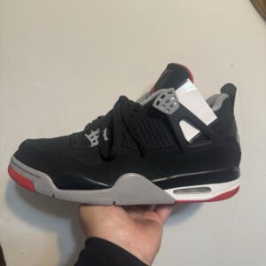 air jordan 4 bred (2019) sz 11 great condition no box 100% authentic nike