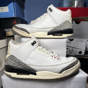size 11 jordan 3 retro mid white cement reimagined