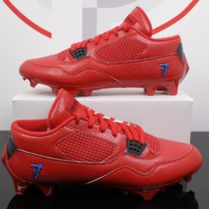 jordan 4 vapor edge cj stroud player exclusive nike football cleats mens size 14