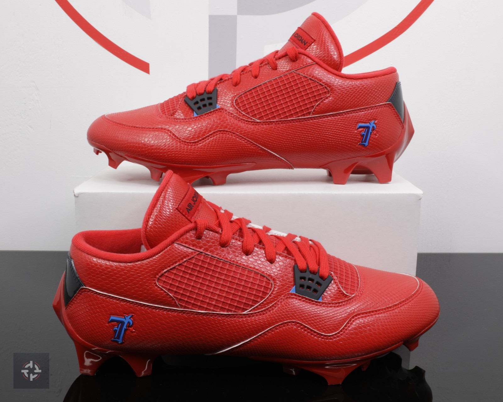 jordan 4 vapor edge cj stroud player exclusive nike football cleats mens size 14 jordan 4 vapor edge cj stroud player exclusive nike football cleats mens size 14