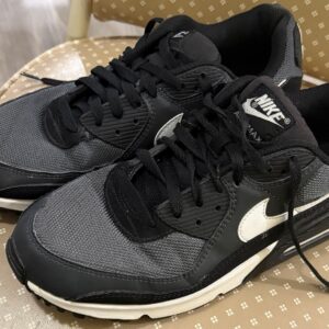 nike air max 90 men’s low top sneakers black/gray/white cn8490 002