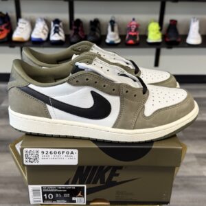nike air jordan 1 retro low medium olive hq6998 200 men's 10