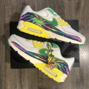 nike air max 90 grateful dead university of oregon ducks size 11 new in hand