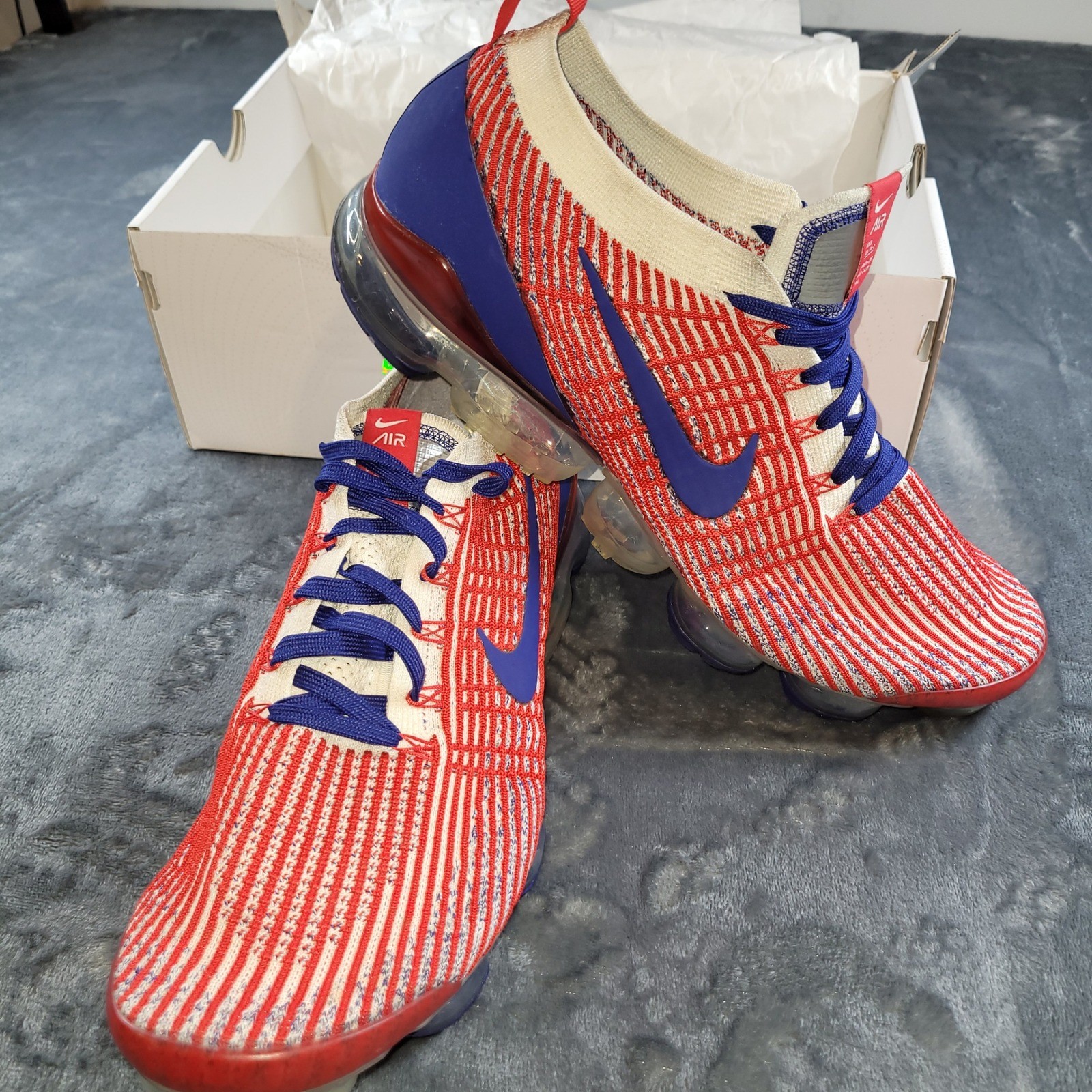 nike air vapormax flyknit 3 usa red white blue aj6900 600 mens running shoes nike air vapormax flyknit 3 usa red white blue aj6900 600 mens running shoes