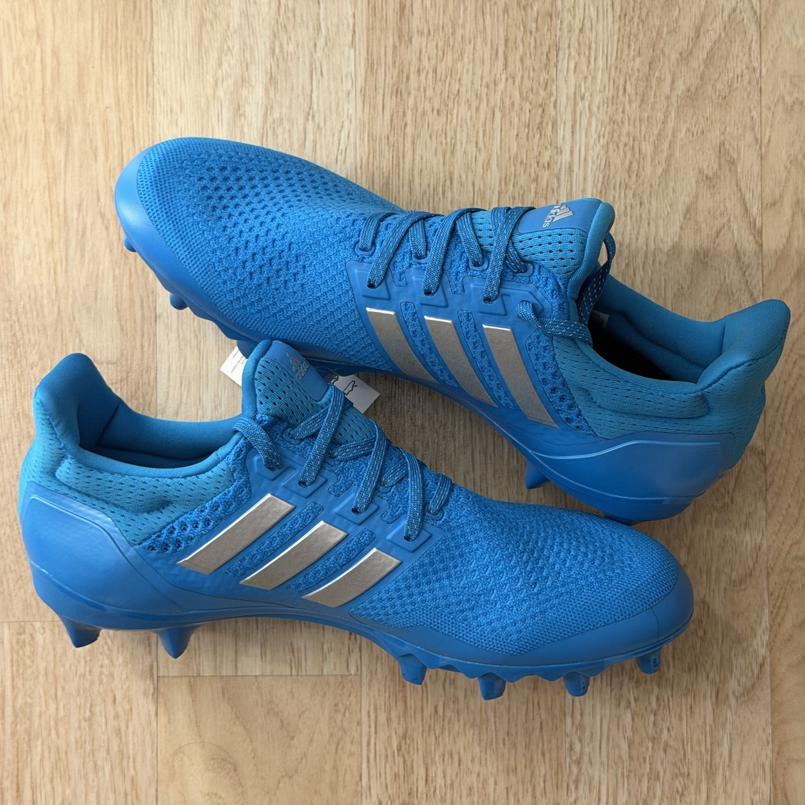 size 12.5 adidas ultraboost football cleats 'solar blue' jp7412 (brand new) size 12.5 adidas ultraboost football cleats 'solar blue' jp7412 (brand new)