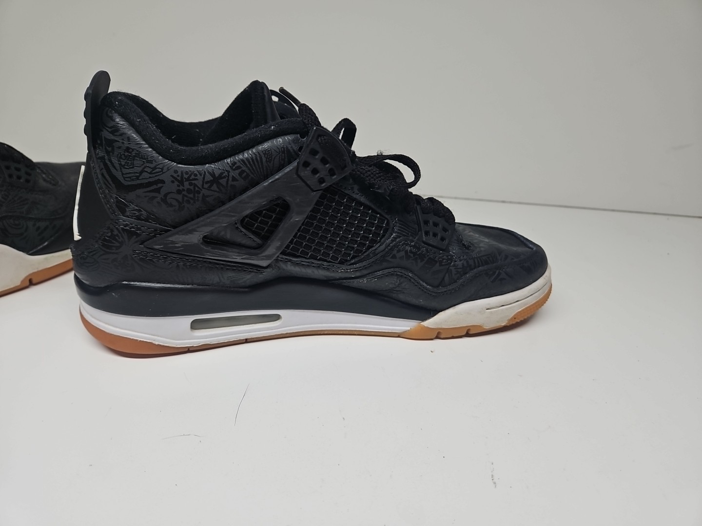 air jordan 4 se “black laser” / “black laser gum” size 10 men air jordan 4 se “black laser” / “black laser gum” size 10 men