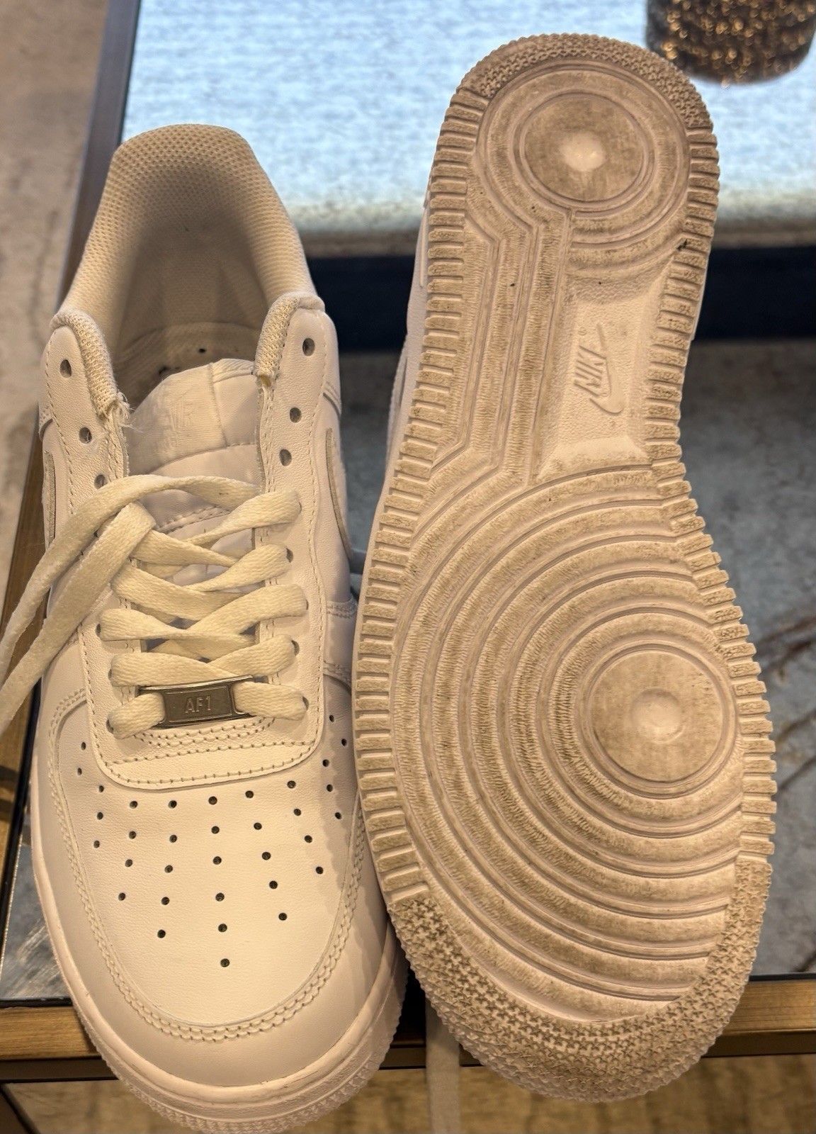 nike air force 1 white men's size 9 nike air force 1 white men's size 9