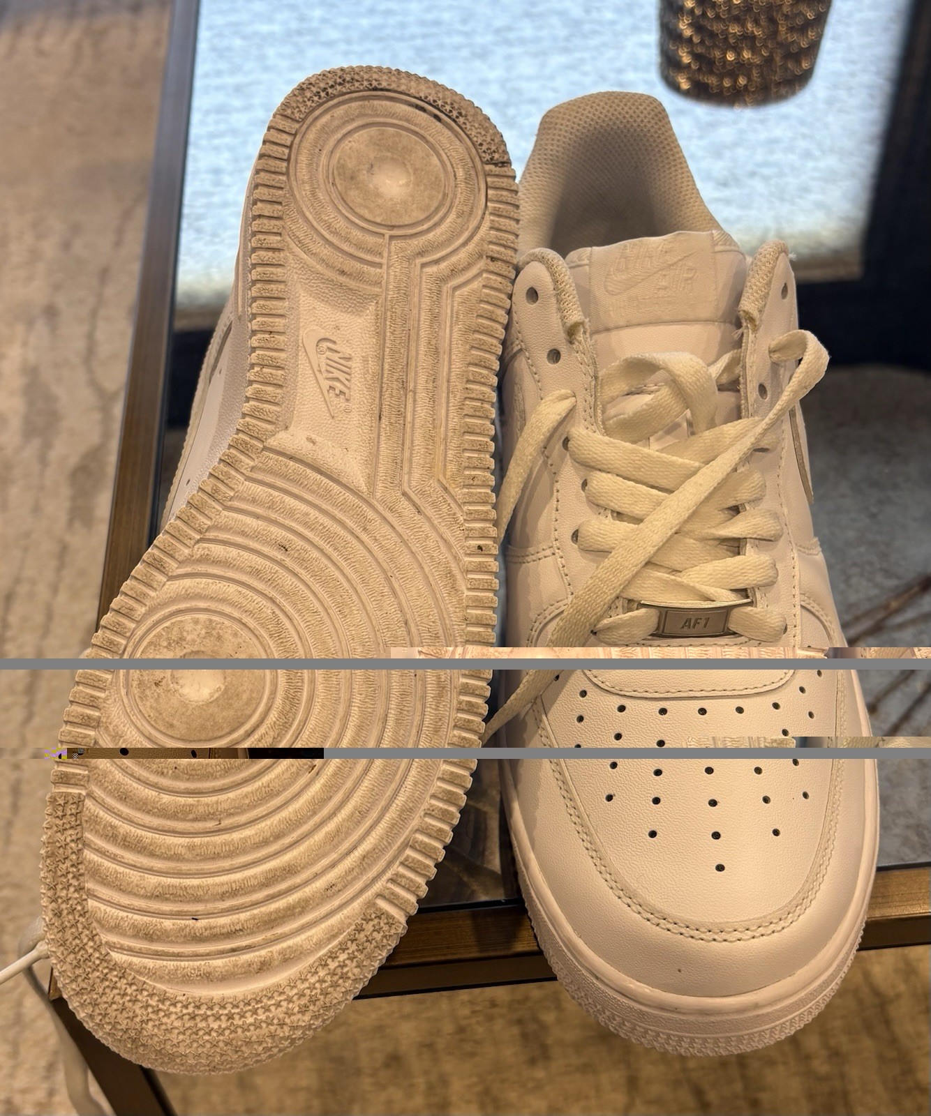 nike air force 1 white men's size 9 nike air force 1 white men's size 9