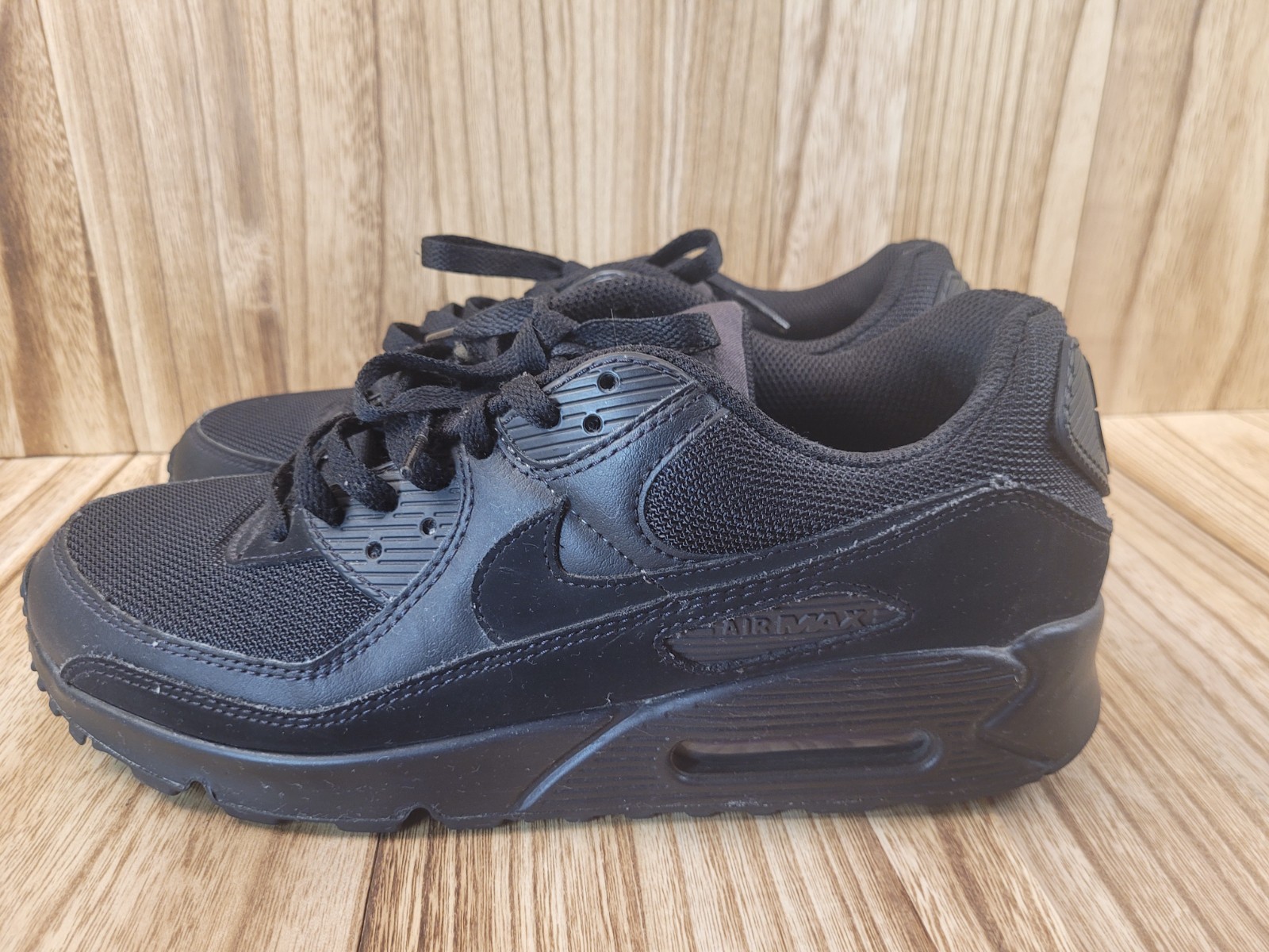 nike air max 90 triple black mens running shoes sneakers cn8490 003 size 10 nike air max 90 triple black mens running shoes sneakers cn8490 003 size 10