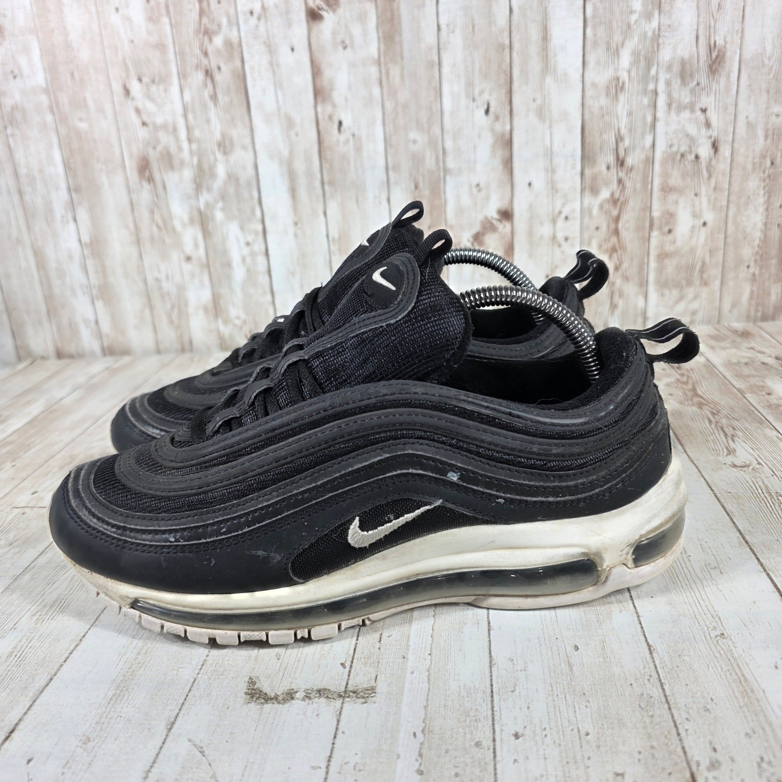 nike air max 97 mens black white running shoes sneakers 921826 001 size 9 nike air max 97 mens black white running shoes sneakers 921826 001 size 9