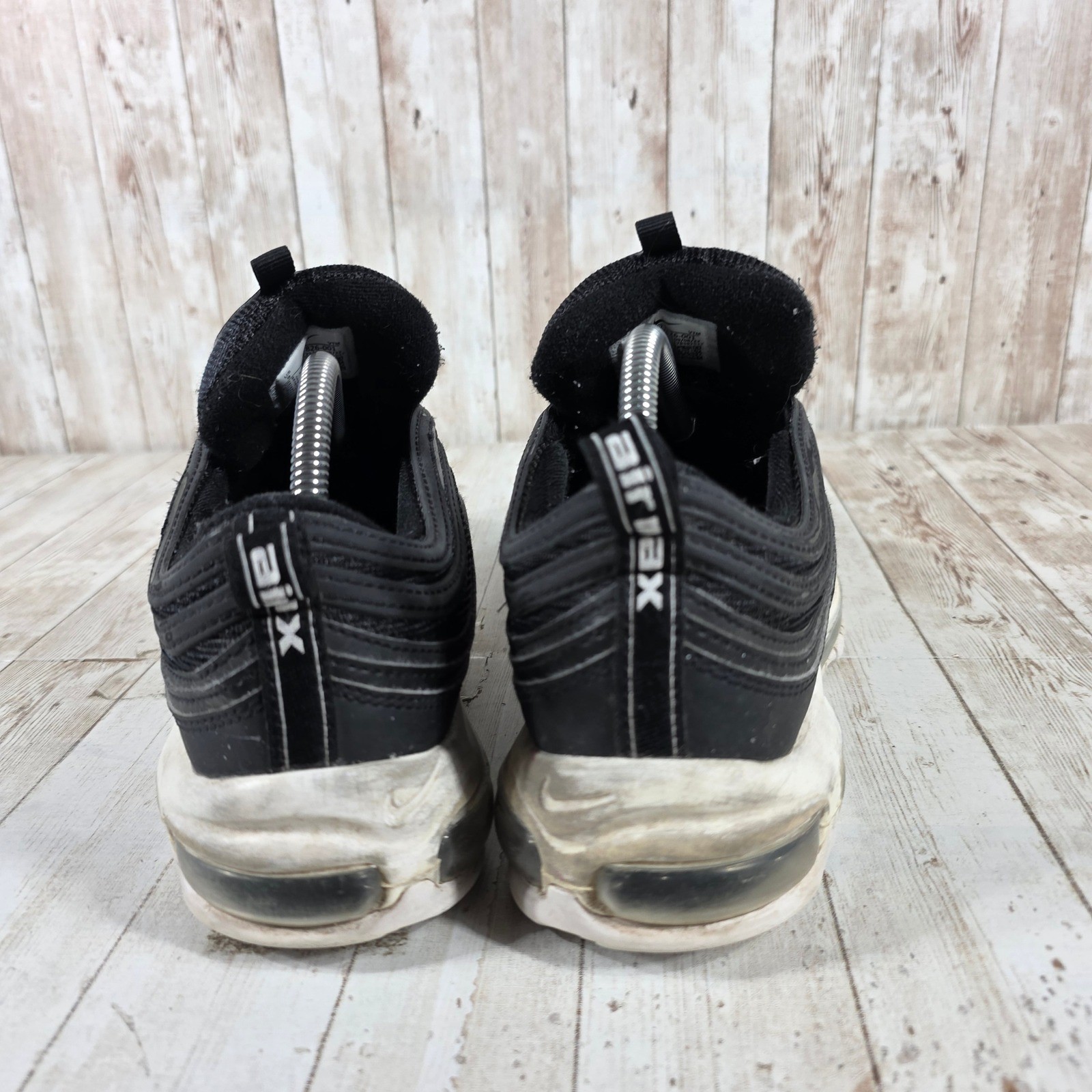 nike air max 97 mens black white running shoes sneakers 921826 001 size 9 nike air max 97 mens black white running shoes sneakers 921826 001 size 9