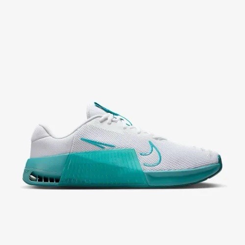 men nike metcon 9 training shoes sneakers white/turquoise dz2617 105 men nike metcon 9 training shoes sneakers white/turquoise dz2617 105
