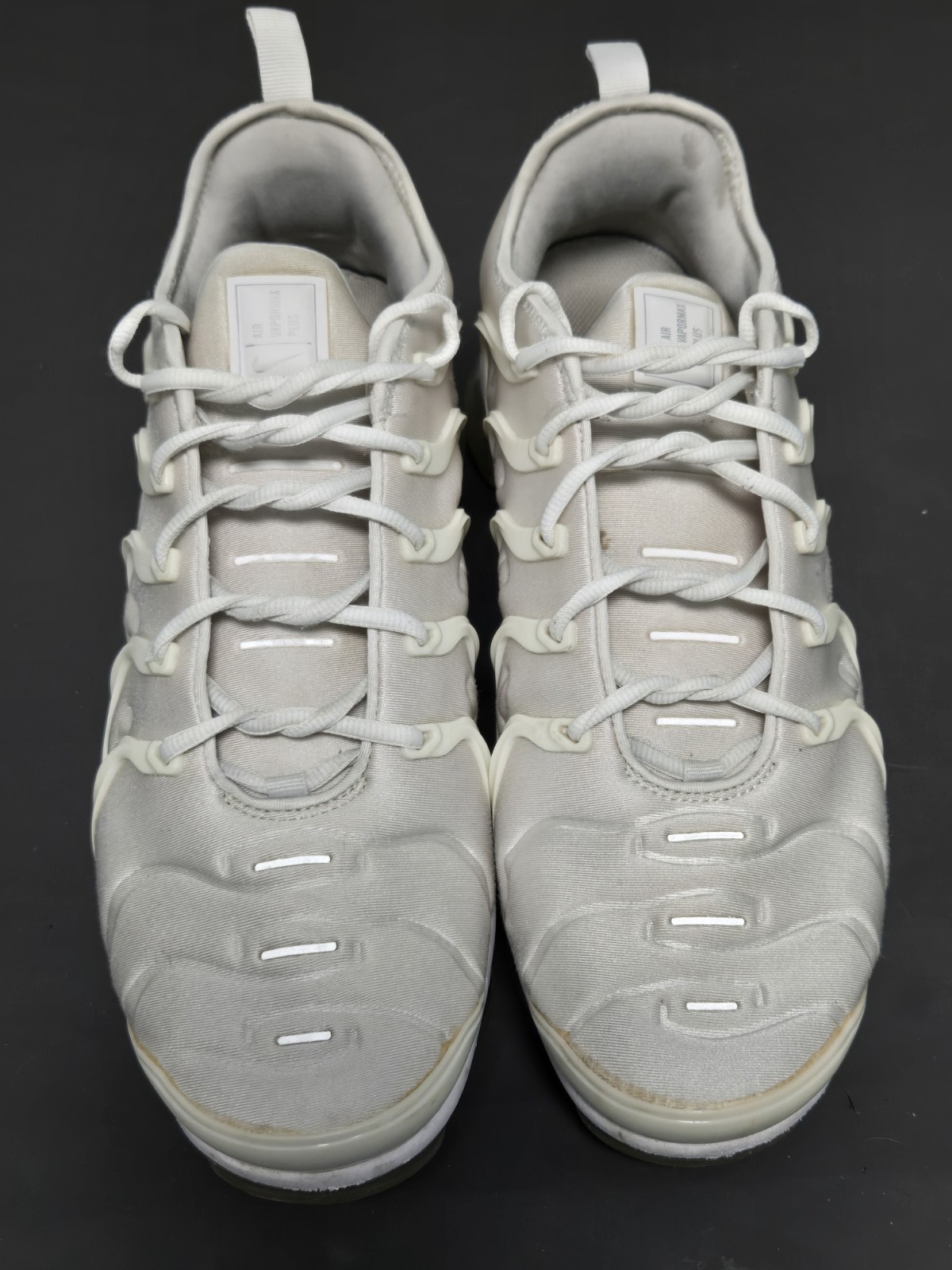 nike air vapormax plus white mens size 13 924453 100 athletic running sneakers nike air vapormax plus white mens size 13 924453 100 athletic running sneakers