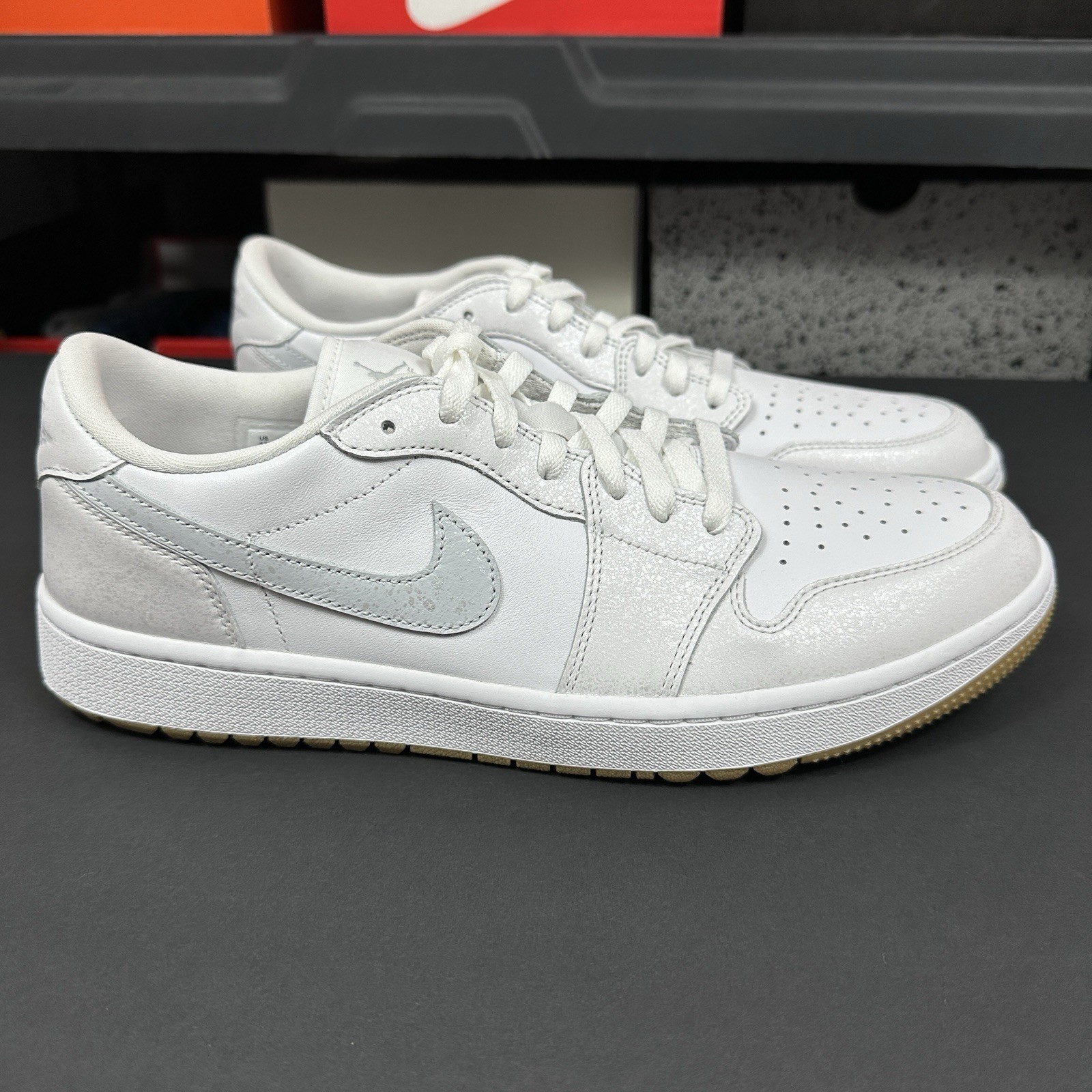 nike air jordan 1 low golf shoes white gum dd9315 111 size 12 nike air jordan 1 low golf shoes white gum dd9315 111 size 12