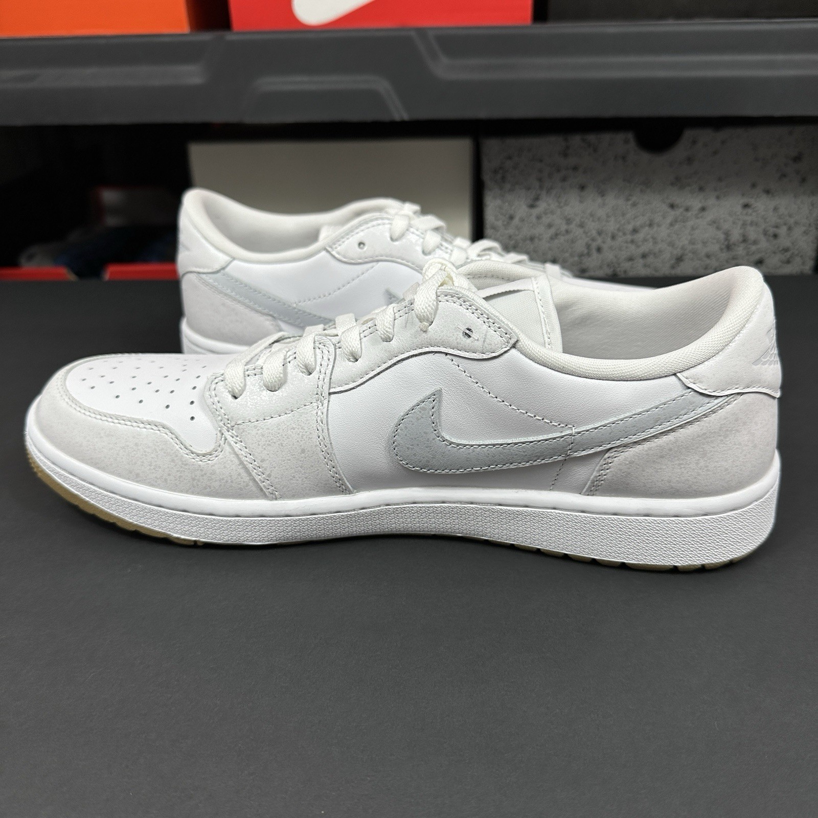 nike air jordan 1 low golf shoes white gum dd9315 111 size 12 nike air jordan 1 low golf shoes white gum dd9315 111 size 12