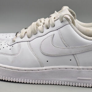 nike air force 1 '07 low triple white lace up sneakers shoes cw2288 111 men's 8
