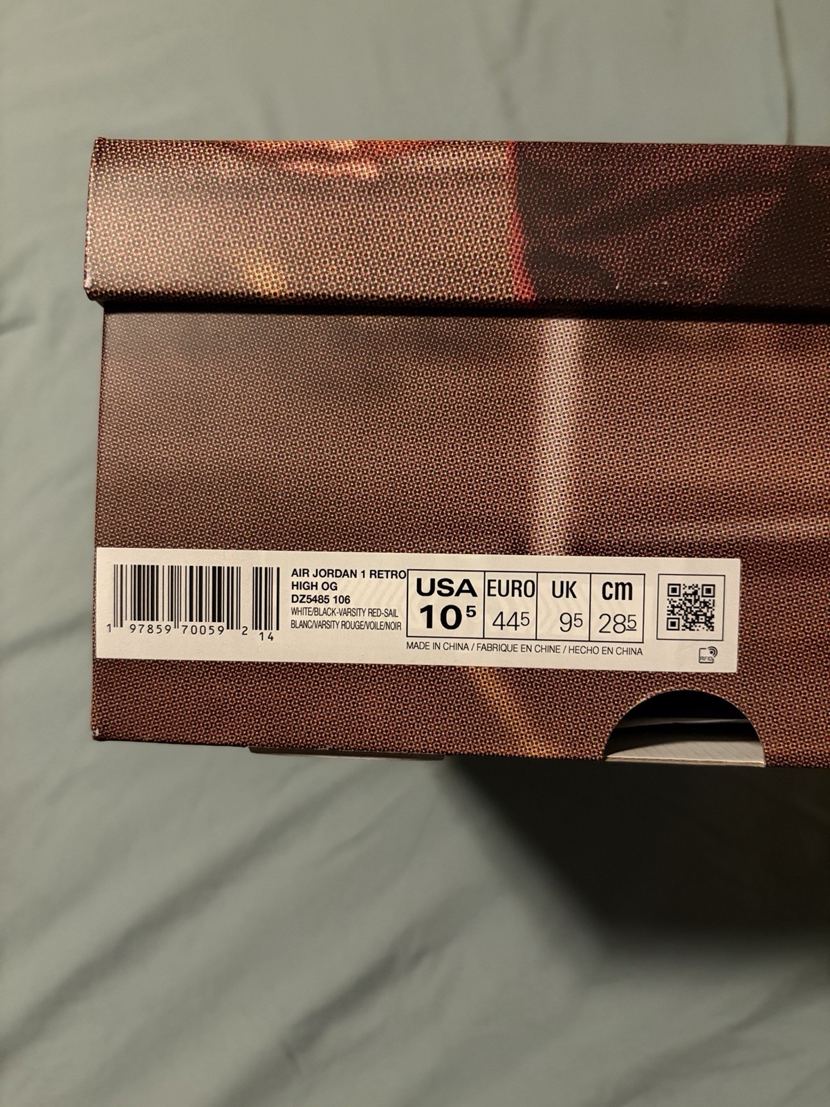 jordan air jordan 1 retro high og black toe reimagined leather dz5485 106 men's jordan air jordan 1 retro high og black toe reimagined leather dz5485 106 men's
