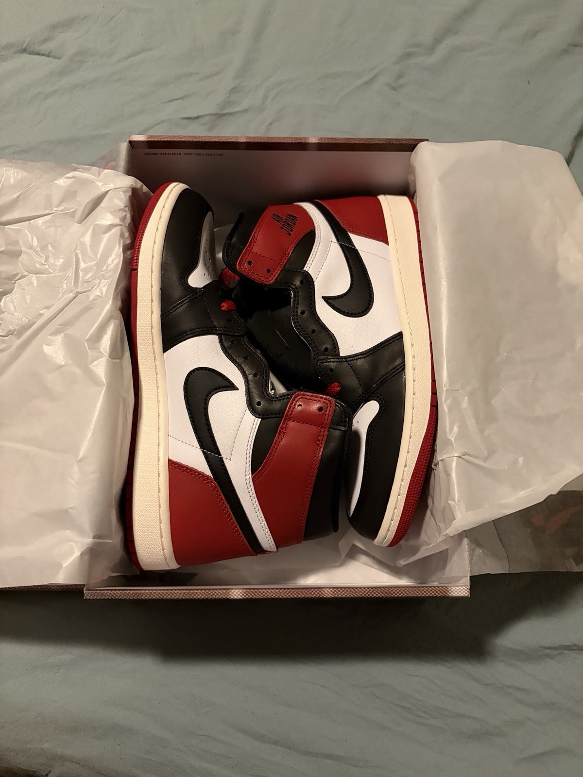 jordan air jordan 1 retro high og black toe reimagined leather dz5485 106 men's jordan air jordan 1 retro high og black toe reimagined leather dz5485 106 men's