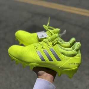 adidas ultraboost football cleats solar yellow men’s size 9.5 highlighter jp7413