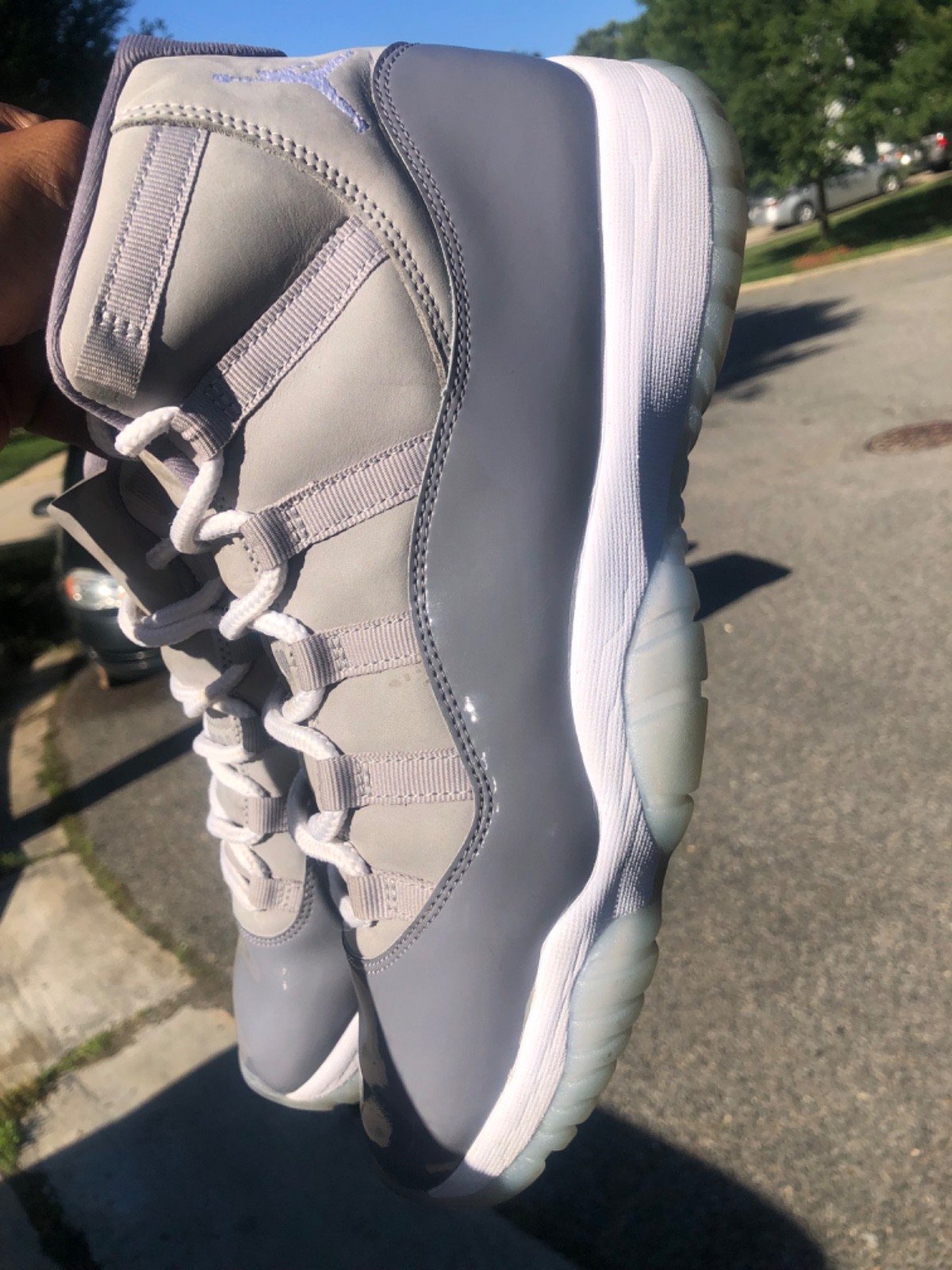 nike air jordan 11 retro 2021 “cool grey” men’s size 11 nike air jordan 11 retro 2021 “cool grey” men’s size 11