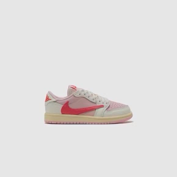 air jordan 1 low travis scott tropical pink size 3y air jordan 1 low travis scott tropical pink size 3y