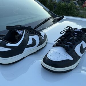 nike low dunk retro white black panda dd1391 100 men's sneakers sz 10.5