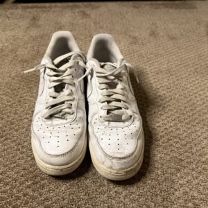 nike air force 1 '07 white men's 10.5 or women's 12 shoes sneakers