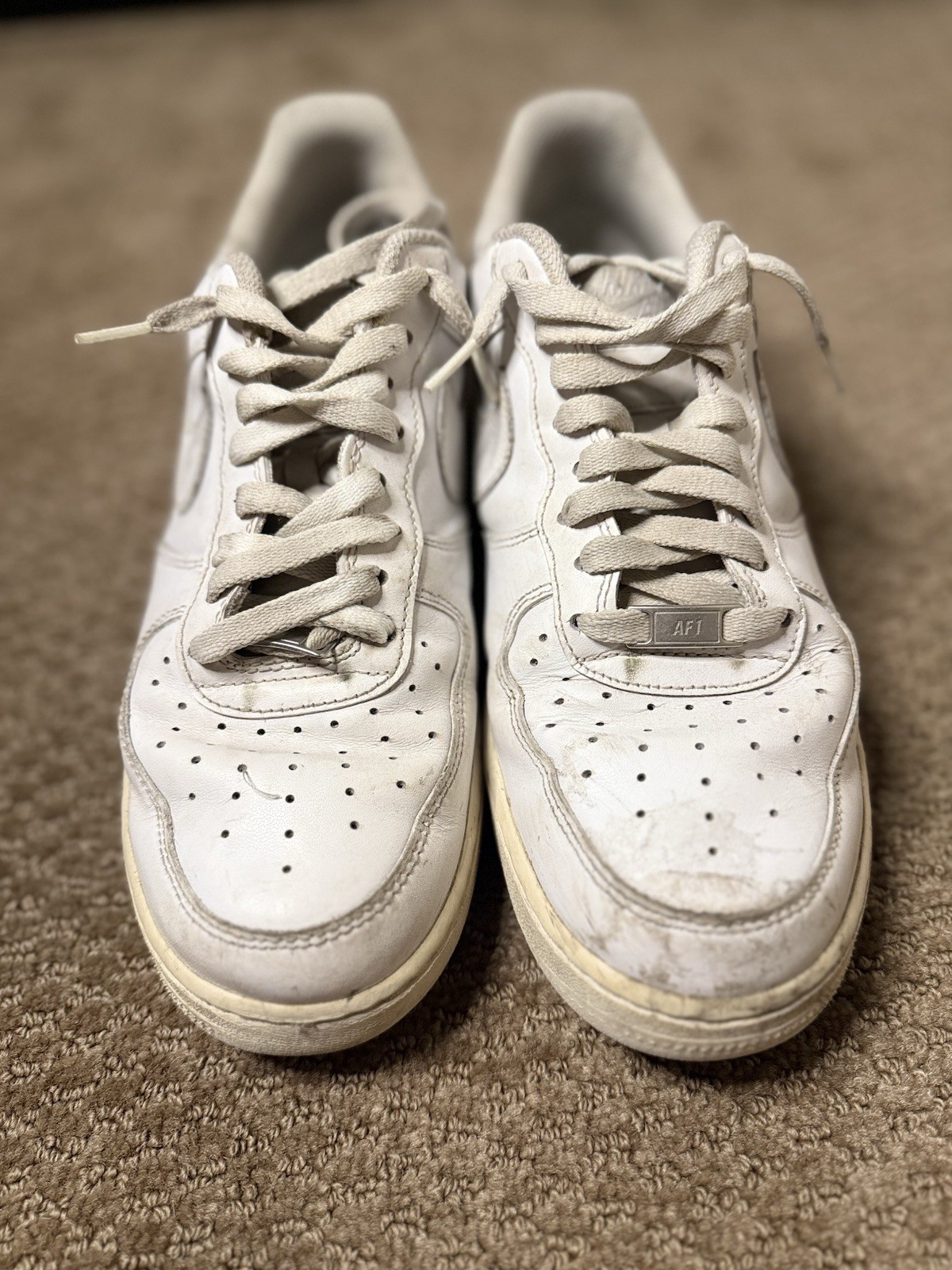 nike air force 1 '07 white men's 10.5 or women's 12 shoes sneakers nike air force 1 '07 white men's 10.5 or women's 12 shoes sneakers