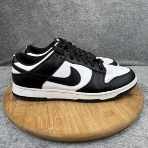 nike dunk low retro shoes mens size 10 black white panda sneakers dd1391 100