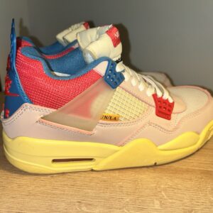 size 8 jordan 4 retro x union la mid guava ice
