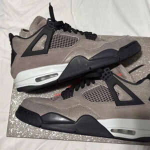 jordan air 4 retro taupe haze infrared low top suede db0732 200 8.5 us men