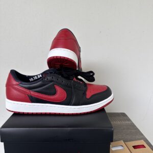 nike air jordan 1 low og shoes banned 2026 iw6276 001 mens 9.5 brand new retro