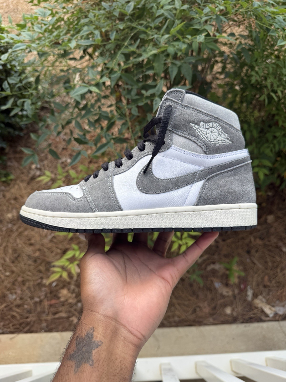 size 9 air jordan 1 retro og high washed black clean size 9 air jordan 1 retro og high washed black clean