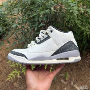 size 10.5 air jordan 3 retro cement grey