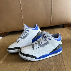 size 11 nike air jordan 3 mid racer blue (2021)