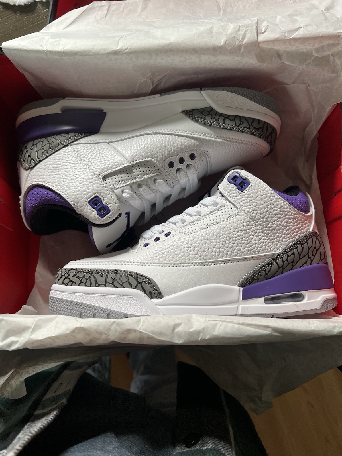 jordan air jordan 3 retro sp white black purple elephant print sneaker ct8532 1… jordan air jordan 3 retro sp white black purple elephant print sneaker ct8532 1…