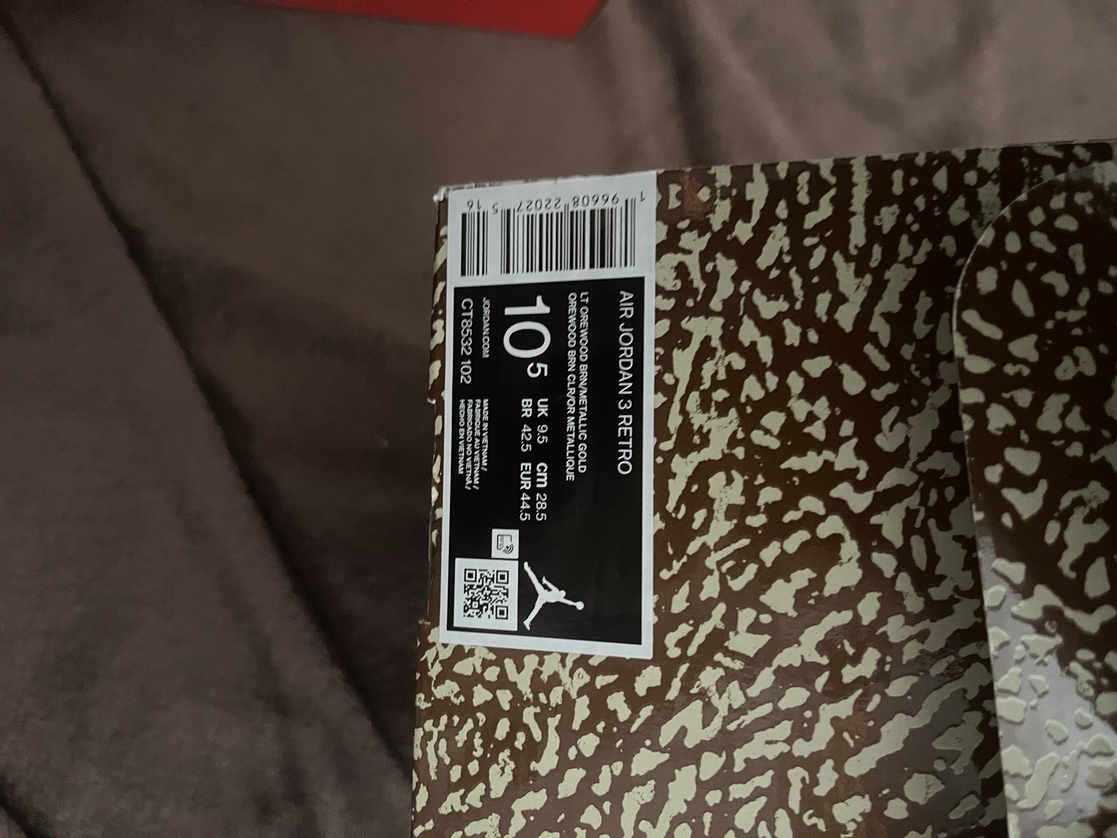 jordan air jordan 3 retro palomino ct8532 102 brown beige low top sneaker jordan air jordan 3 retro palomino ct8532 102 brown beige low top sneaker