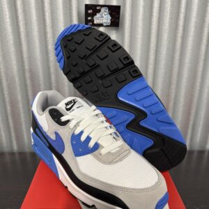 nike air max 90 white blue crystal size 12 men's brand new dm0029 122