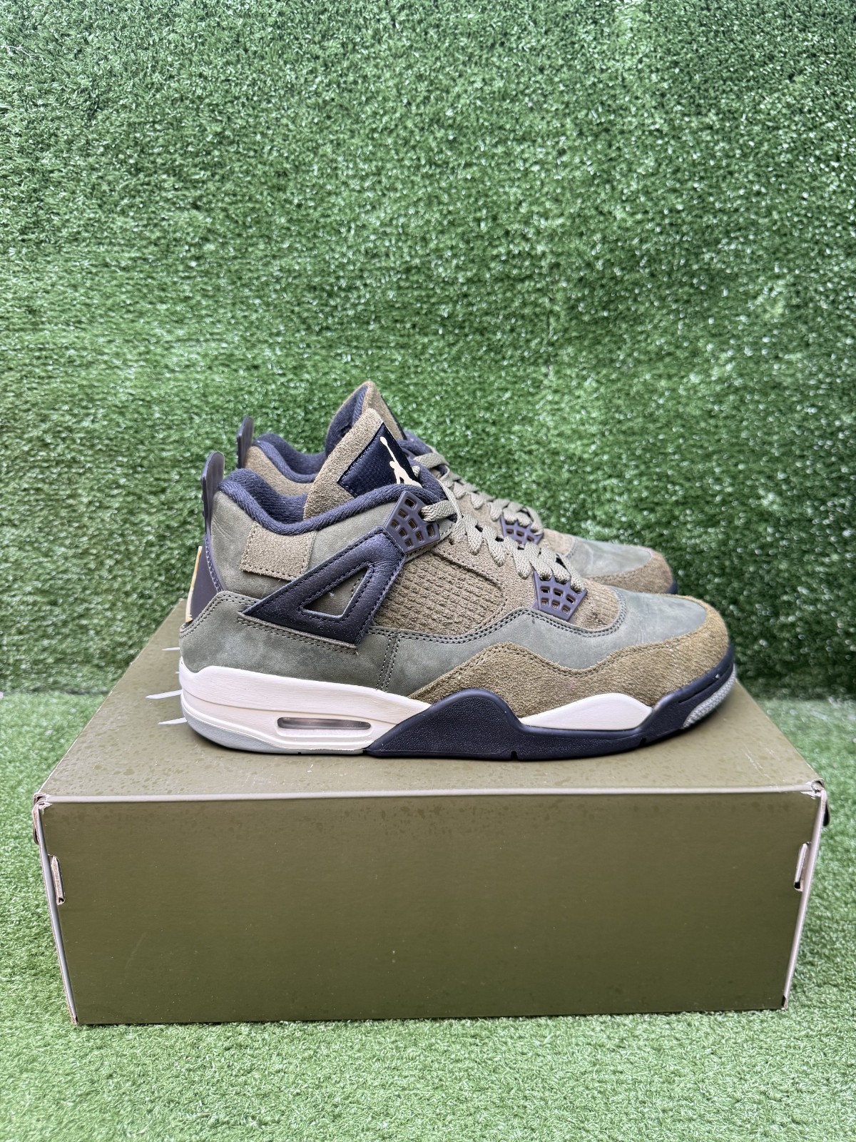 size 9.5 jordan 4 se retro low craft olive size 9.5 jordan 4 se retro low craft olive