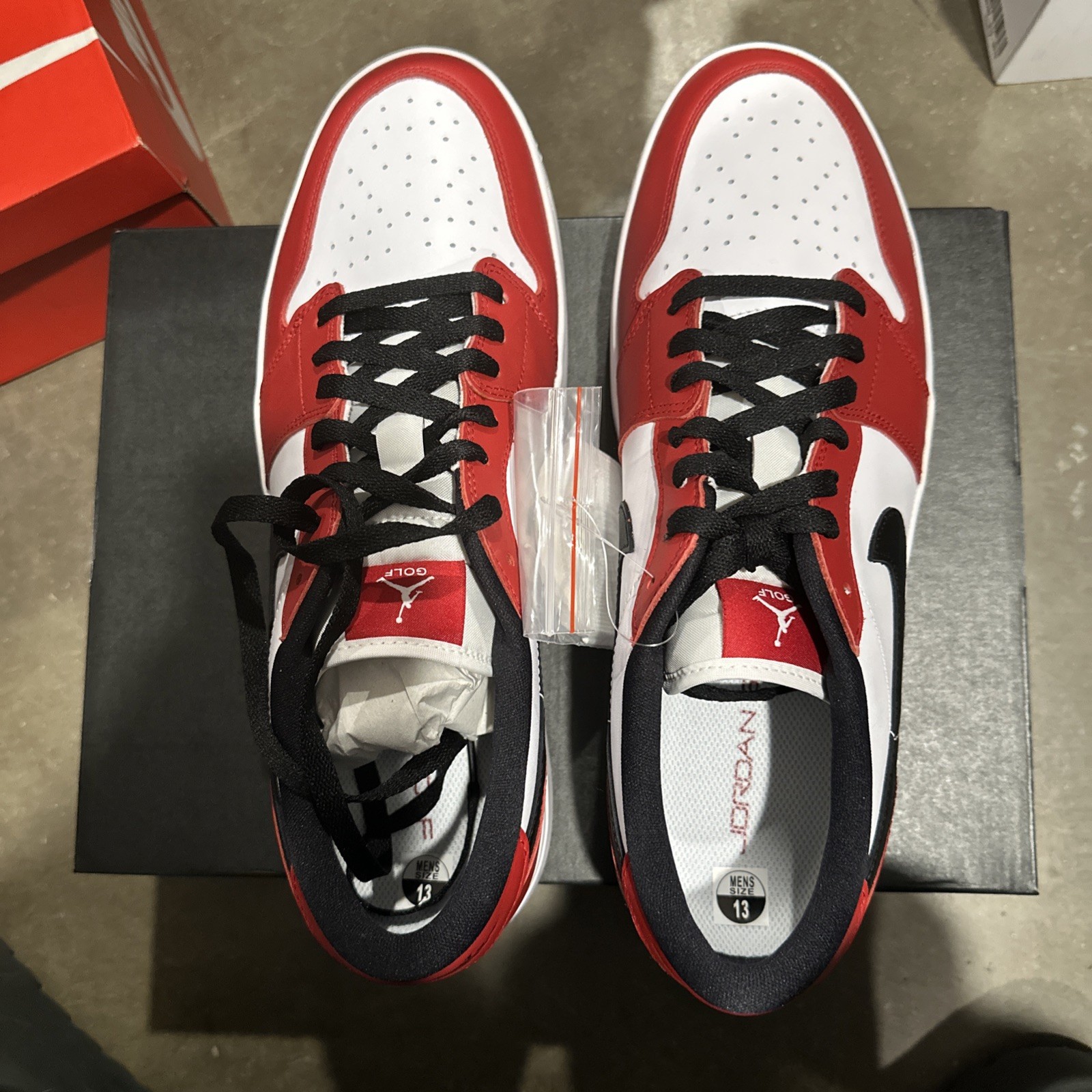 jordan 1 low g golf varisty red black golf sneakers iq3417 600 size 13 jordan 1 low g golf varisty red black golf sneakers iq3417 600 size 13