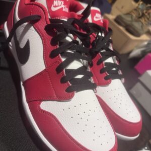 mens nike air jordan 1 retro mcs low baseball cleats size 14 chicago