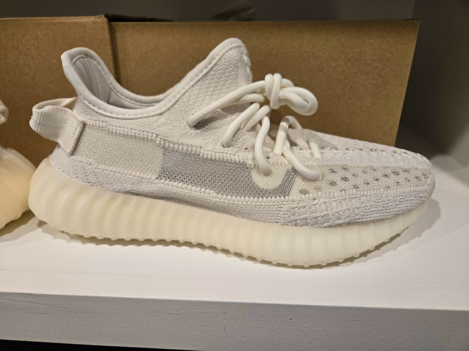 adidas yeezy boost 350 v2 all bone white men sz 6.5 hq6316 new adidas yeezy boost 350 v2 all bone white men sz 6.5 hq6316 new