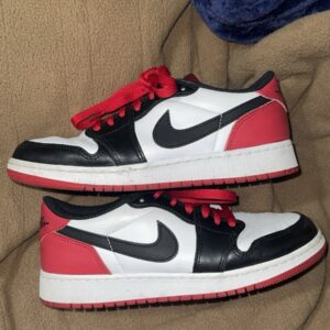 air jordan 1 low og black toe