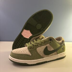 nike sb dunk low x yuto horigome ‘matcha’ hf8022 300 size 5m new no box!