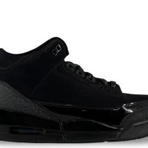 size 9.5m/11w jordan 3 retro black cat (2025) ct8532 001 pre owned