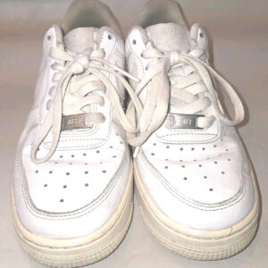 nike air force one 1 low triple white af 1 sneakers #315122 111 sz 6.5