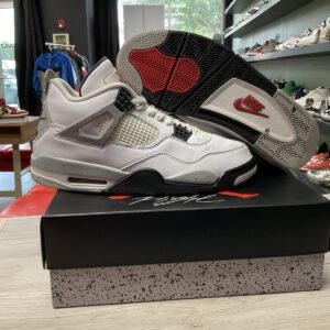 2016 aiir jordan 4 retro og white cement 840606 192 uk11 eur46